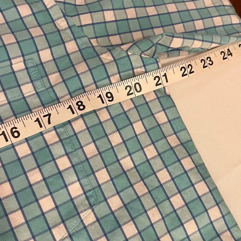IZOD PERFORMANCE COMFORT PLAID BUTTON DOWN SHIRT- SP - Picture 3 of 8